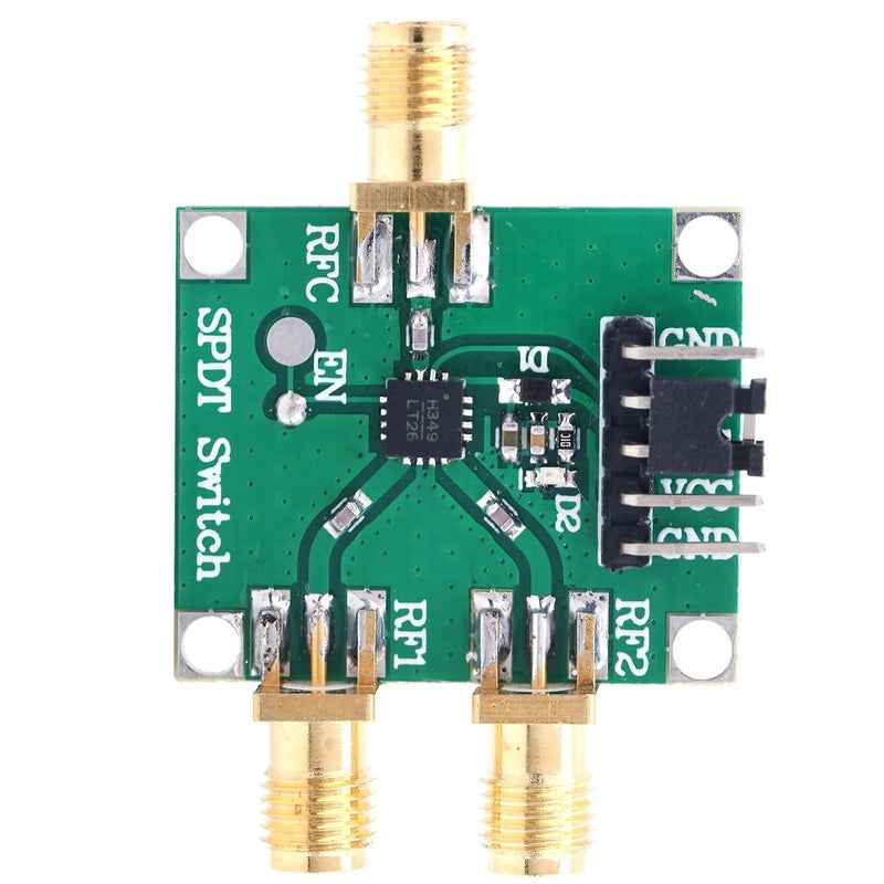 Heayzoki 3‑5V RF Switch Module Single Pole Double Throw Board 50Ohms Input Output Impedance High Reliability (HMC349) - Image 1